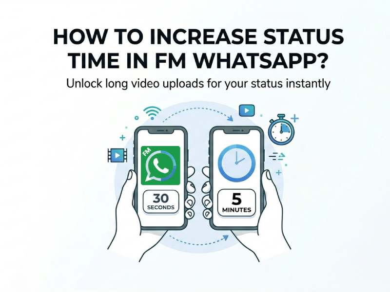 How to Increase Status Time in FM WhatsApp?