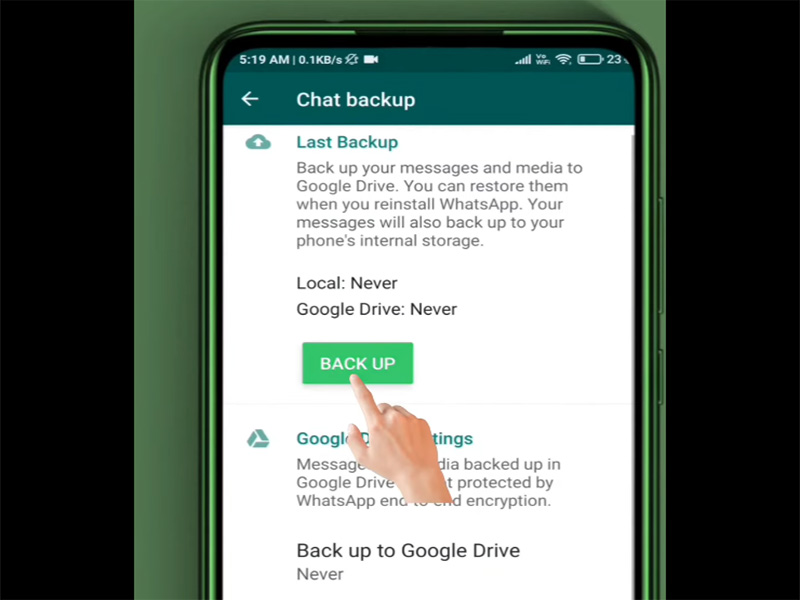 How to Restore Original WhatsApp Backup to FMWhatsApp