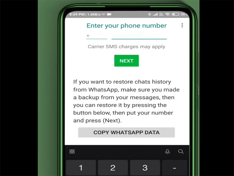 How to Restore Original WhatsApp Backup to FMWhatsApp