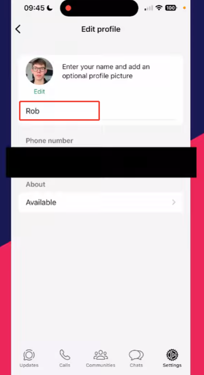How to Change FM WhatsApp Name?