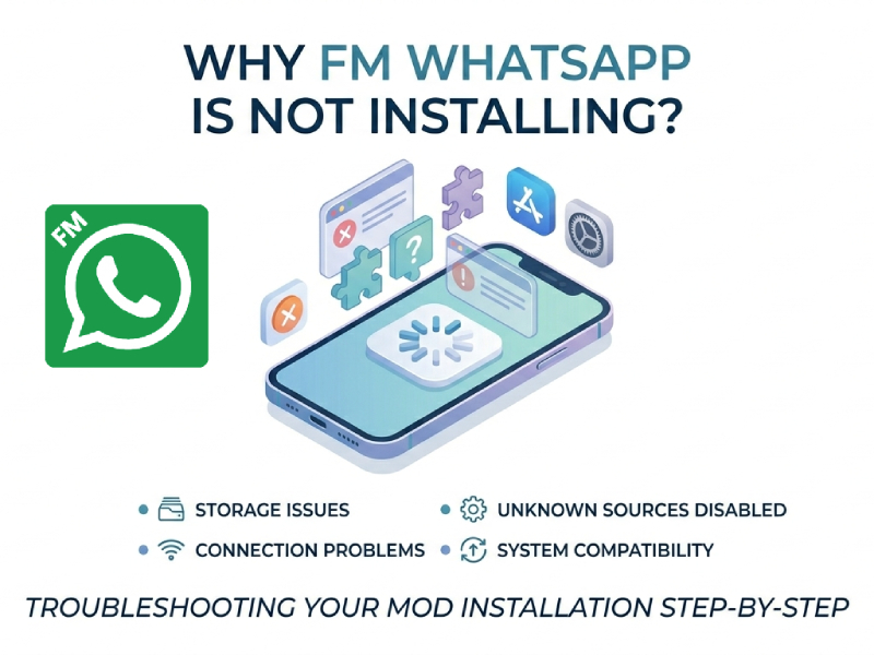 Why FM WhatsApp Is Not Installing?
