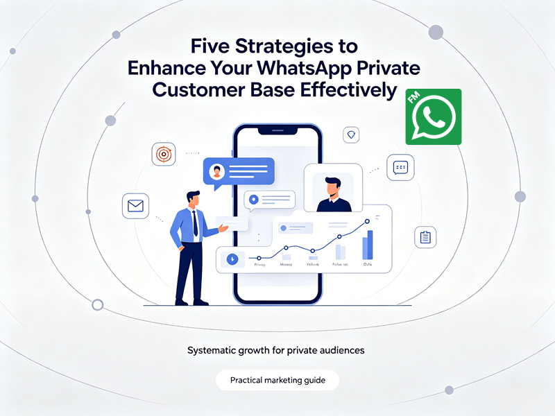 Five Strategies to Enhance Your WhatsApp Private Customer Base Effectively